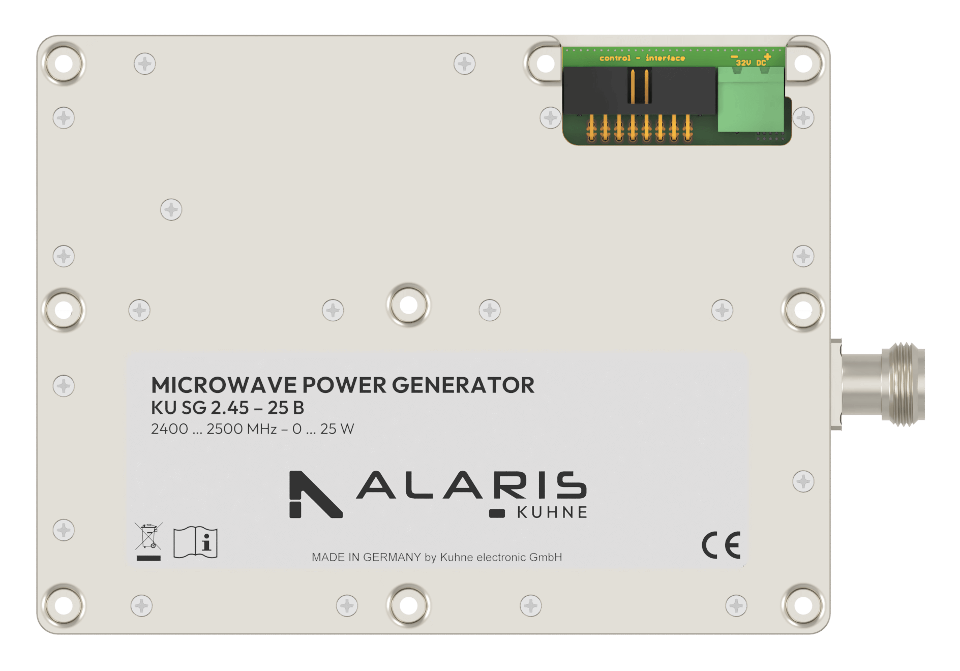 Microwave Power Generator 25 W (KU SG 2.45 - 25 B)